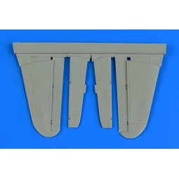 Ki-61 Id control surfaces for Tamiya, 1/48 - Aires 4716