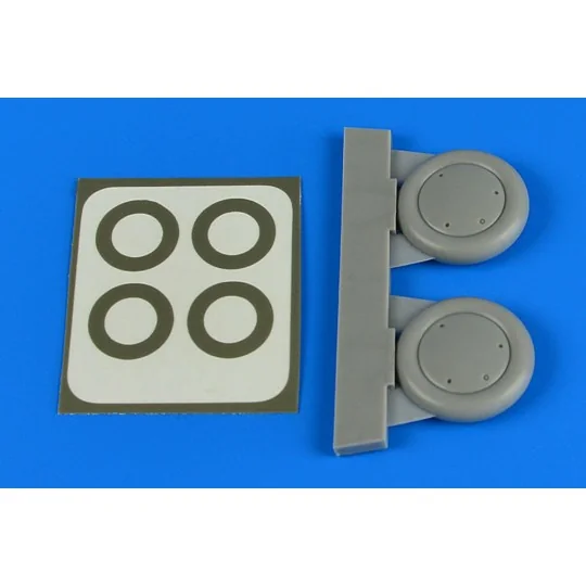 Gloster Gladiator wheels&paint masks for Roden/Eduard - Aires 4717