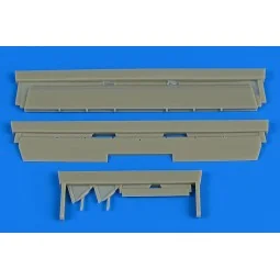 P-38 Lightning control surfaces for Eduard/Academy, 1/48 - Aires 4718