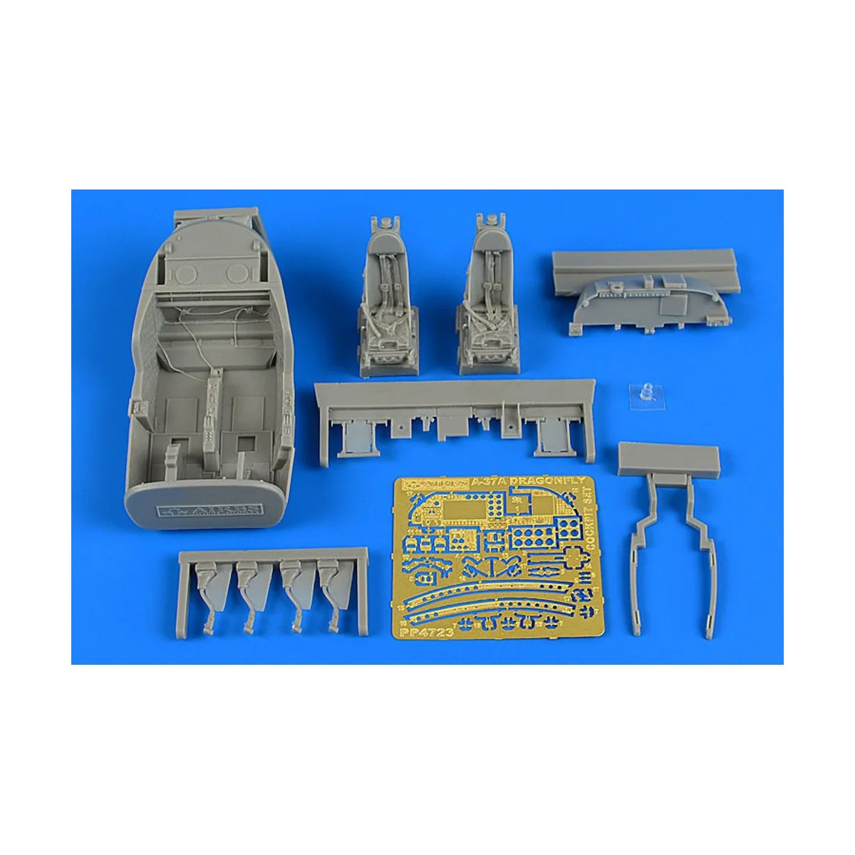 A-37A Dragonfly cockpit set for Monogram - Aires 4723