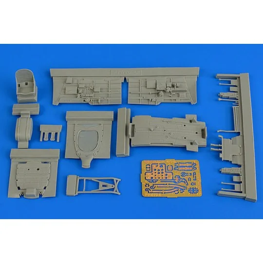 P-40B Warhawk cockpit set for Airfix - Aires 4728