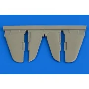 Yak-3 control surfaces for Eduard - Aires 4729