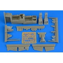 F-106B Delta Dart cockpit set f.Trumpete - Aires 4730