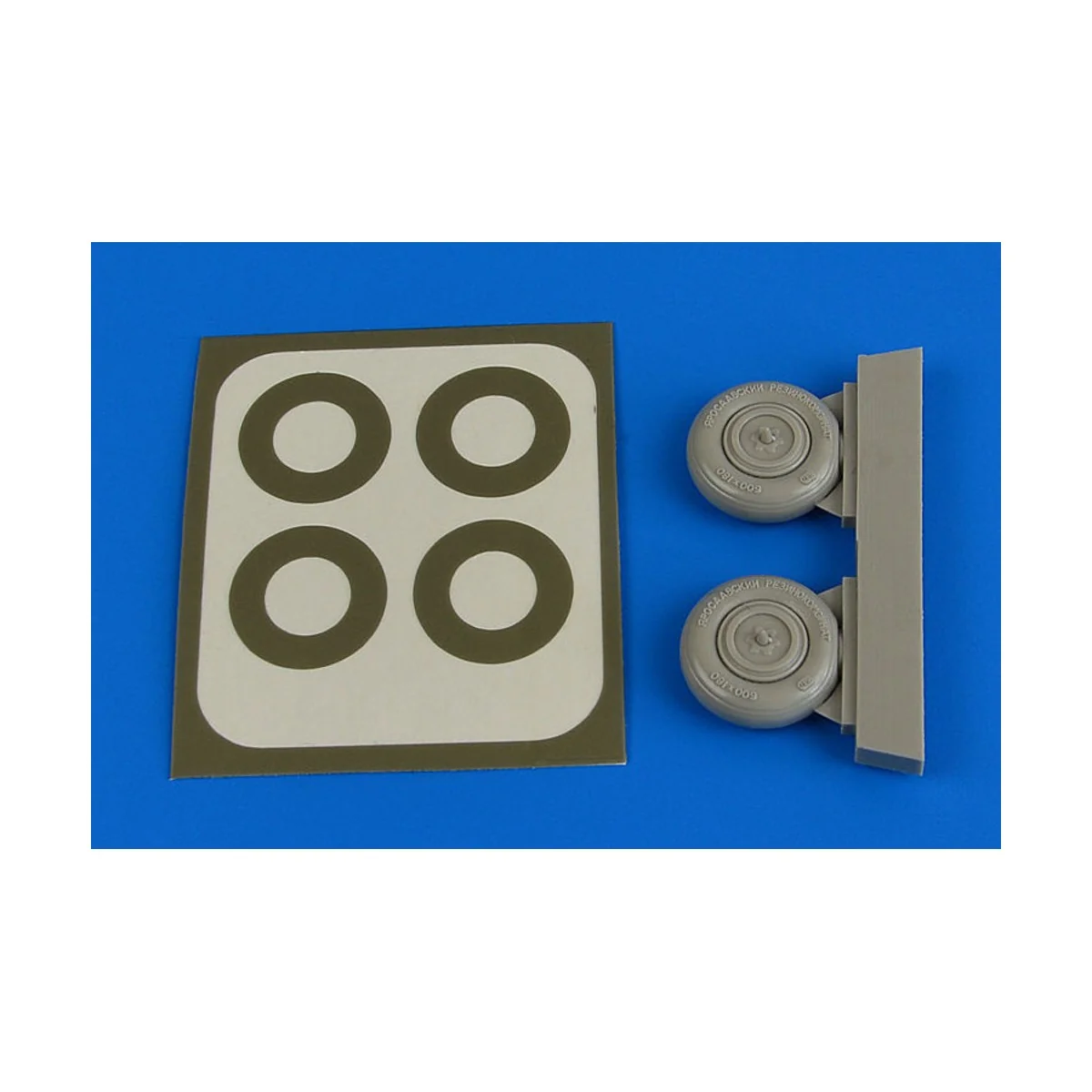Yak-3 wheels & paint masks, 1/48 - Aires 4739 Yak-3 wheels & paint masks, 1/48 - Aires 4739