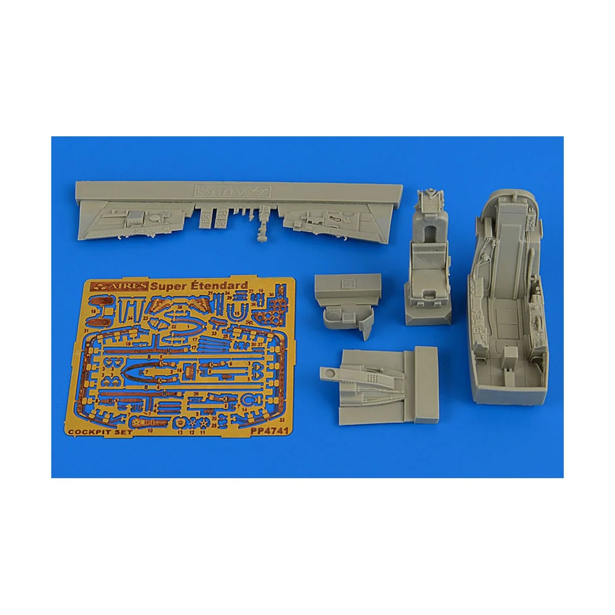 Super Etendart SUE cockpit set f.Kinetic - Aires 4741