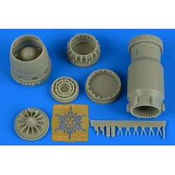 MiG-27 Flogger late exhaust nozzle-opene for Trumpeter, 1/48 - Aire...