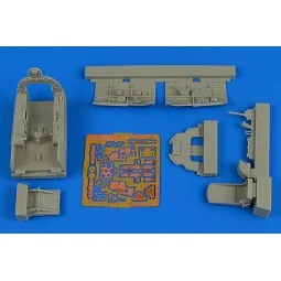 Hawker Sea Fury FB.11 cockpit set f.Airf, 1/48 - Aires 4746