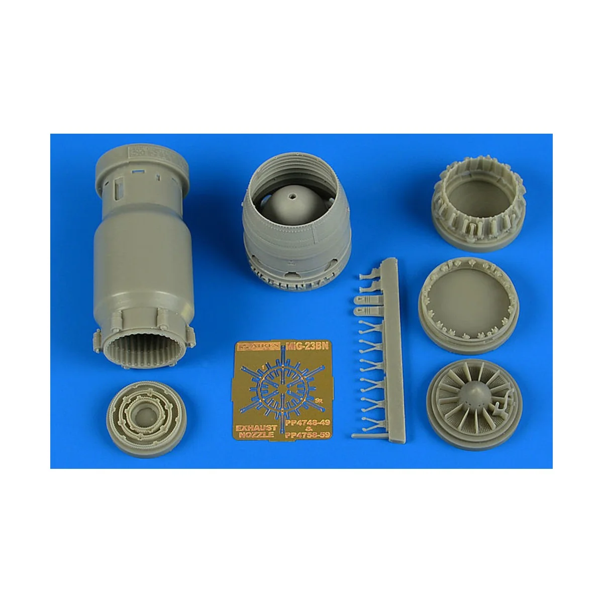 MiG-23BN late exhaust nozzle-opened for Trumpeter - Aires 4748