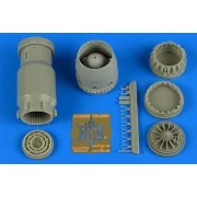 MiG-23BN late exhaust nozzle-opened for Trumpeter, 1/48 - Aires 4748 MiG-23BN late exhaust nozzle-opened for Trumpeter, 1/48 - Aires 4748