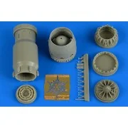 MiG-23BN late exhaust nozzle-closed for Trumpeter, 1/48 - Aires 4749