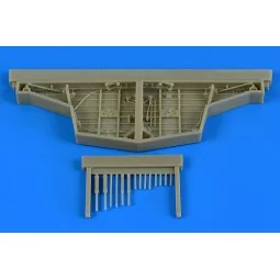 Hawker Sea Fury wheel bay for Airfix, 1/48 - Aires 4750