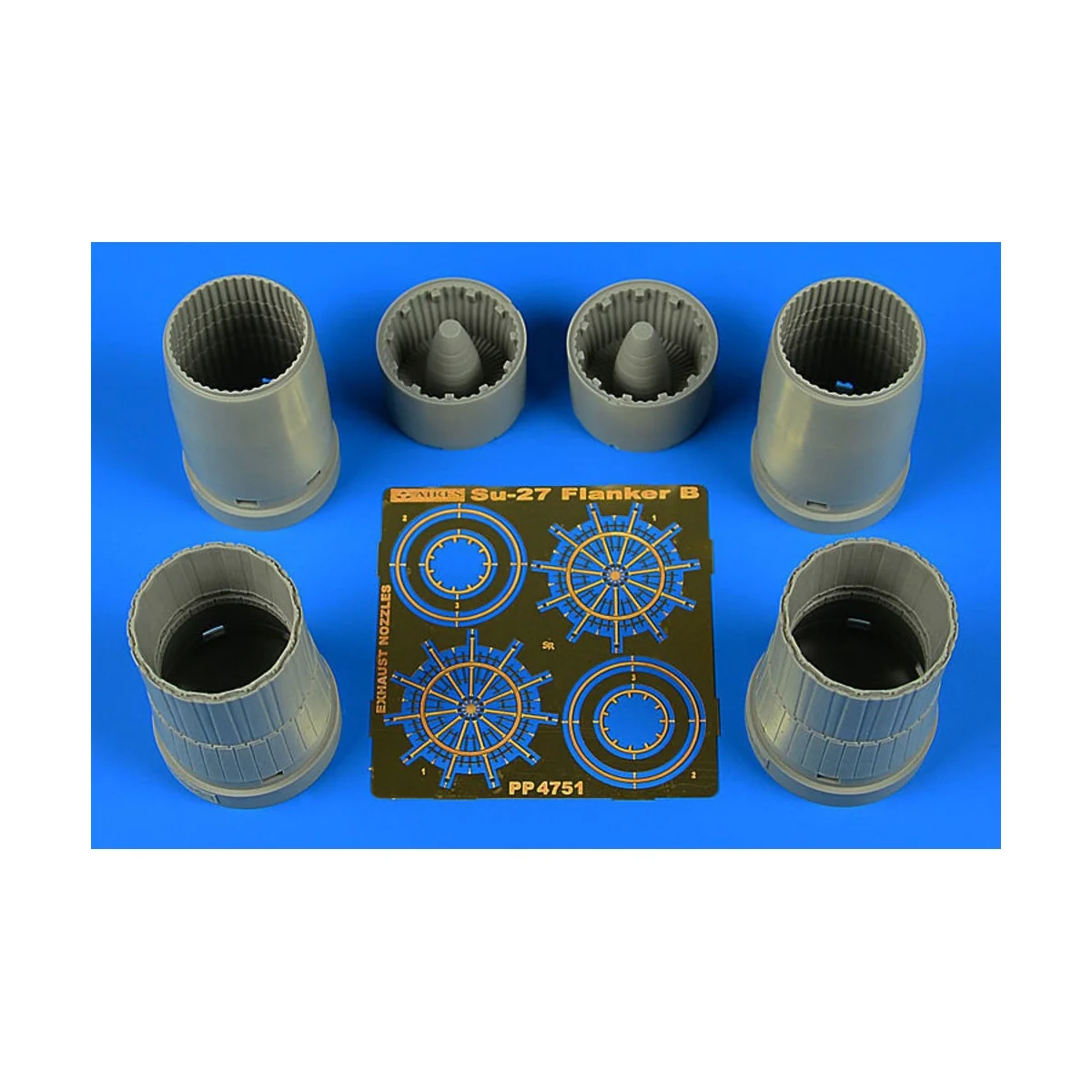 Su-27 Flanker B exhaust nozzles f.Hobby Boss - Aires 4751