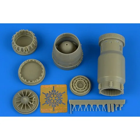 MiG-27 early exhaust nozzle-opened f. Trumpeter - Aires 4753