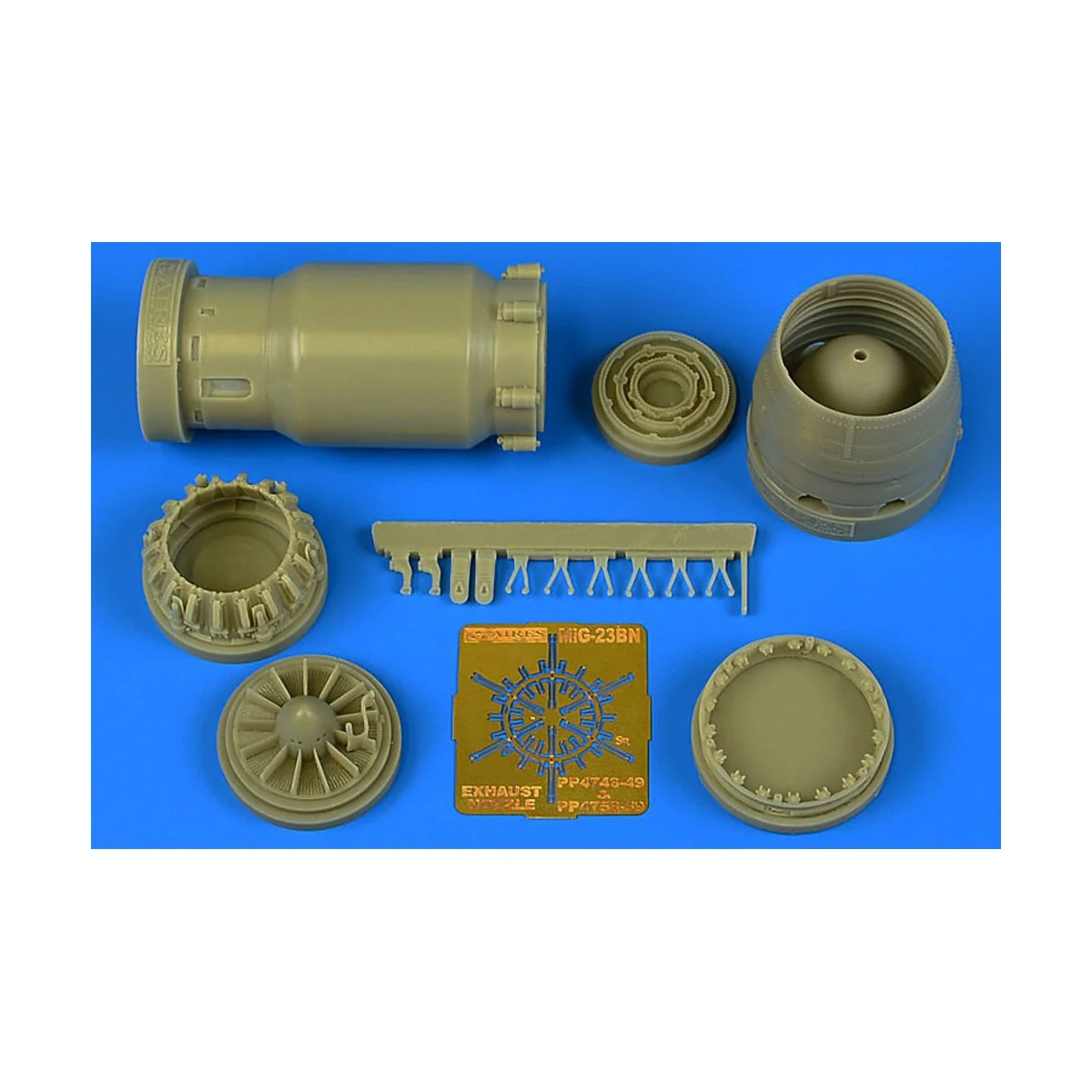 MiG-23BN late exhaust nozzle - opened for Trumpeter, 1/48 - Aires 4759