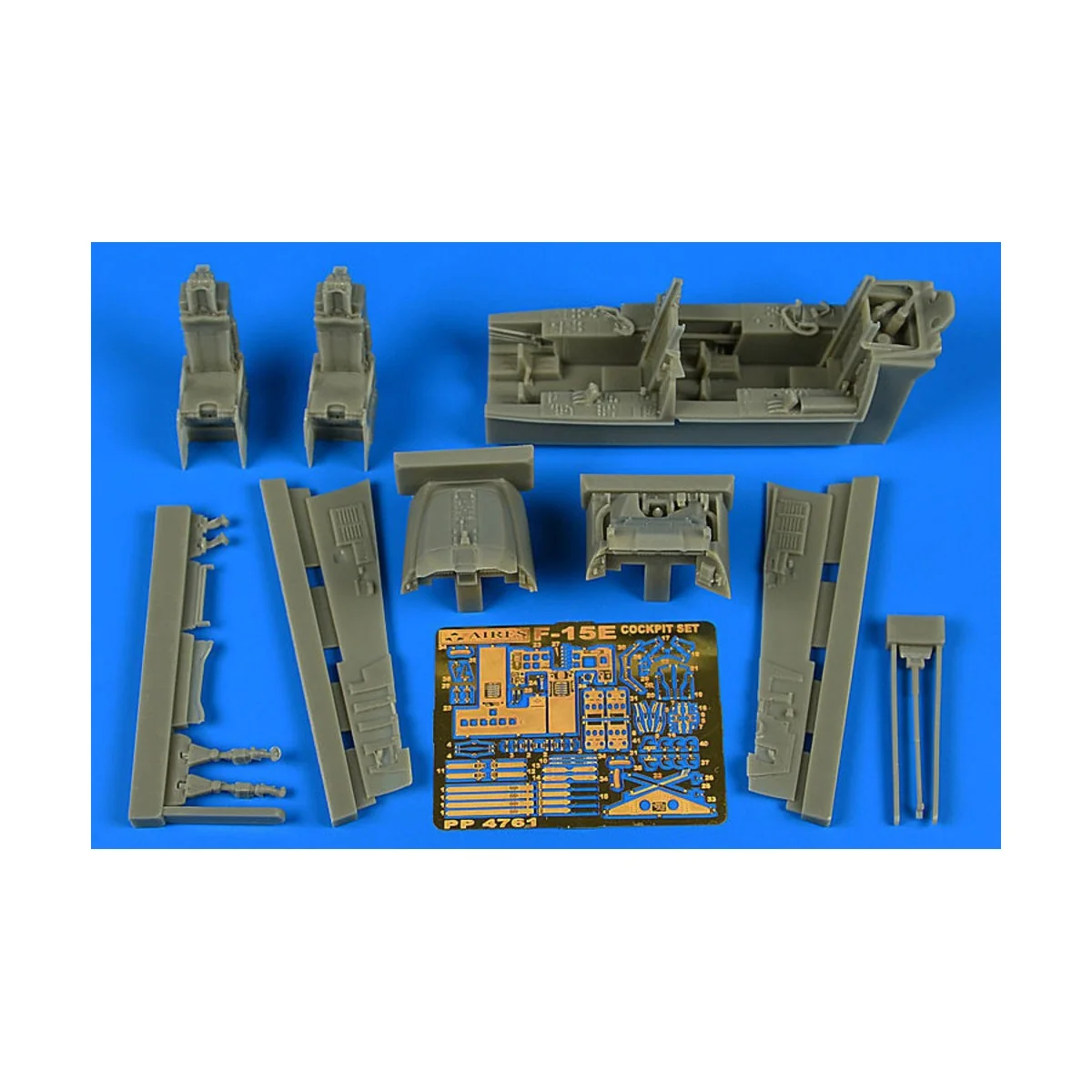 F-15E Strike Eagle cockpit set for GWH, 1/48 - Aires 4761