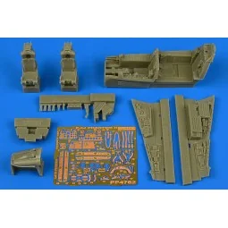 F-4J Phantom II (late v.) cockpit set, 1/48 - Aires 4762