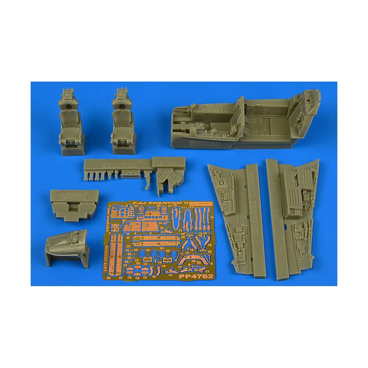 F-4J Phantom II (late v.) cockpit set - Aires 4762
