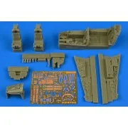 F-4J Phantom II (late v.) cockpit set, 1/48 - Aires 4762 F-4J Phantom II (late v.) cockpit set, 1/48 - Aires 4762