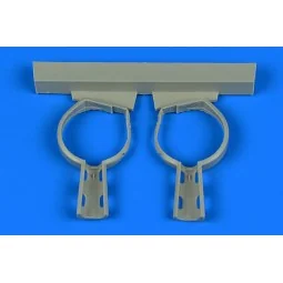 Bf 109F/G wheel bay for Eduard, 1/48 - Aires 4764