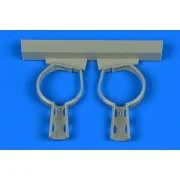 Bf 109F/G wheel bay for Eduard, 1/48 - Aires 4764 Bf 109F/G wheel bay for Eduard, 1/48 - Aires 4764