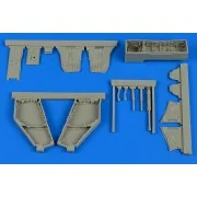 F-4J/S Phantom II wheel bay for Zoukeimu, 1/48 - Aires 4766 F-4J/S Phantom II wheel bay for Zoukeimu, 1/48 - Aires 4766