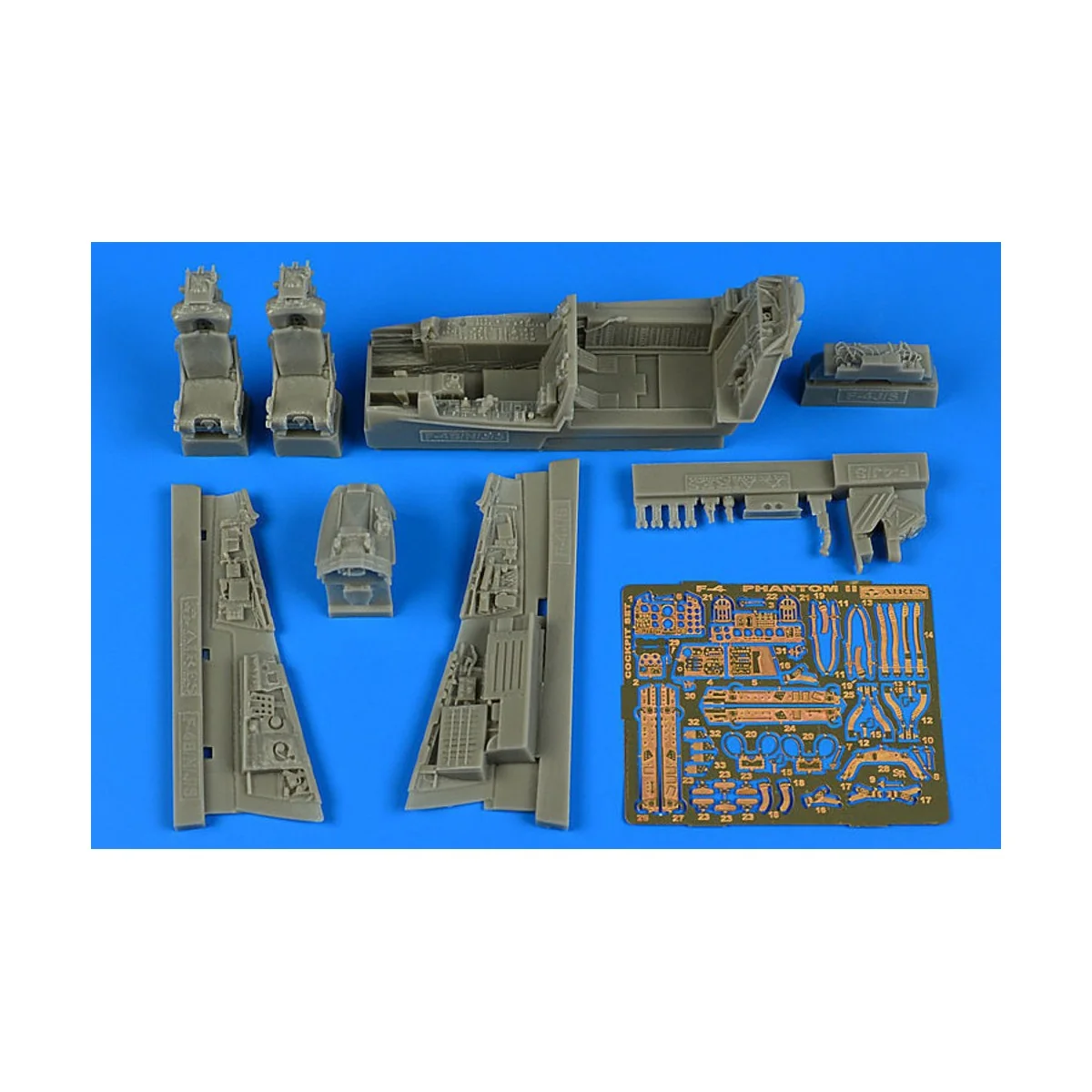 F-4S Phntom II cockpit set for Zoukeimur, 1/48 - Aires 4767