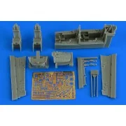 F-15D Eagle cockpit set (early v.) for GWH, 1/48 - Aires 4775 F-15D Eagle cockpit set (early v.) for GWH, 1/48 - Aires 4775