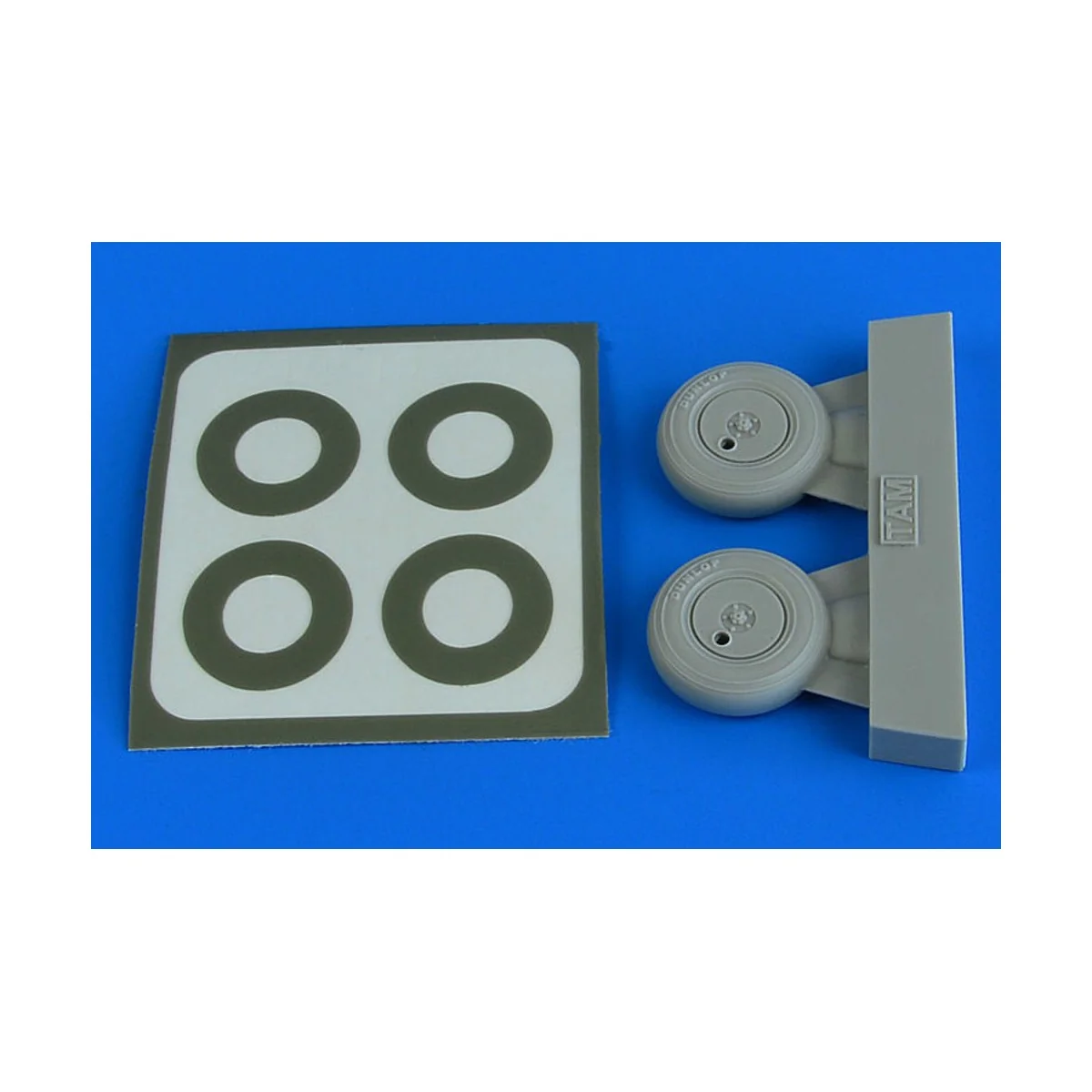 Spitfire Mk.I wheels (with covers) & paint masks f.Tamiya, 1/48 - A...