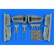 Beaufighter TF.X wheel bay set for Revell - Aires 4786