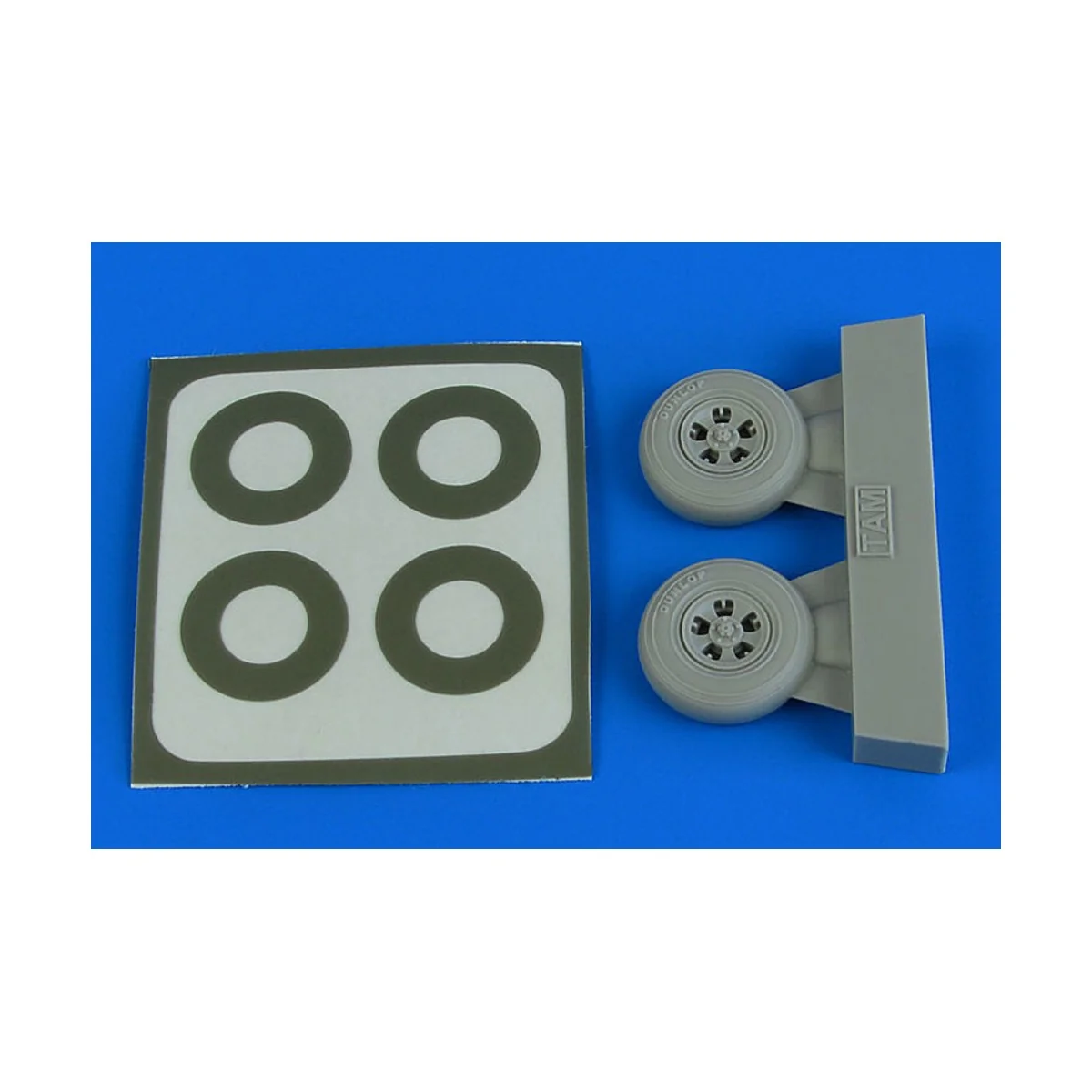 Spitfire Mk.I wheels (5-Spoke) & paint masks f. Tamiya - Aires 4787
