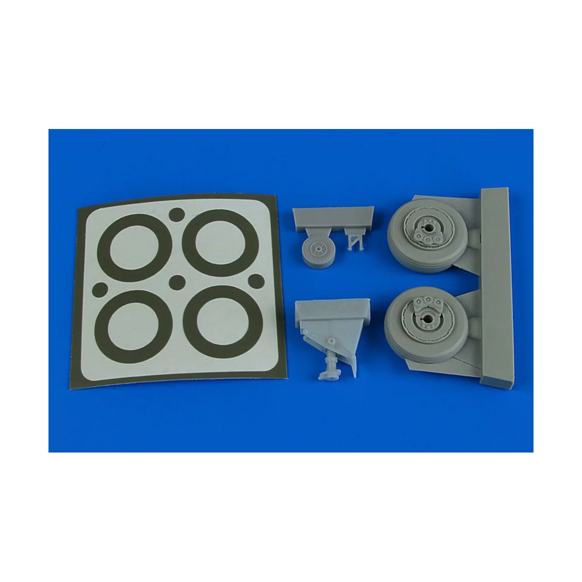 A-1J Skyraider wheels & paint masks for Tamiya, 1/48 - Aires 4788