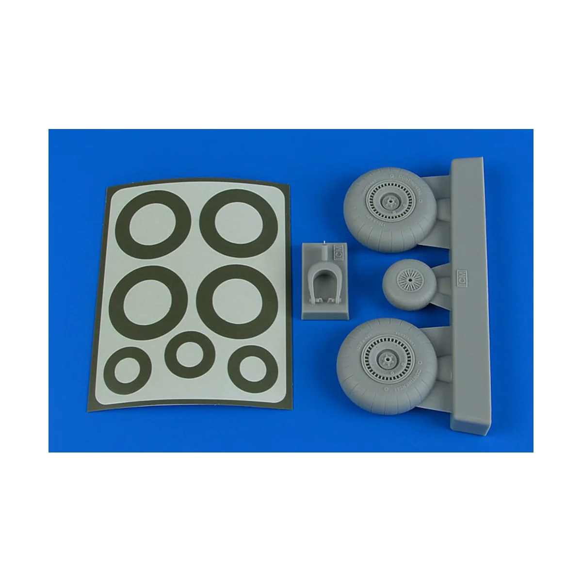 Do 217 Wheels & paint masks for ICM, 1/48 - Aires 4789