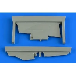 MiG-23MF/MLD correct tail fin for Trumpeter, 1/48 - Aires 4791