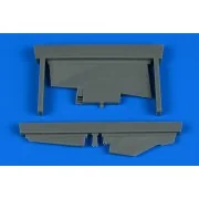 MiG-23ML correct tail fin for Trumpeter, 1/48 - Aires 4792