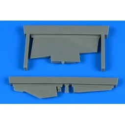 MiG-23BN correct tail fin for Trumpeter, 1/48 - Aires 4794