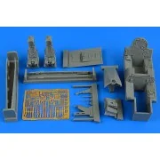 Tornado IDS ASSTA 2 upgrade cockpit set for Revell, 1/48 - Aires 4795