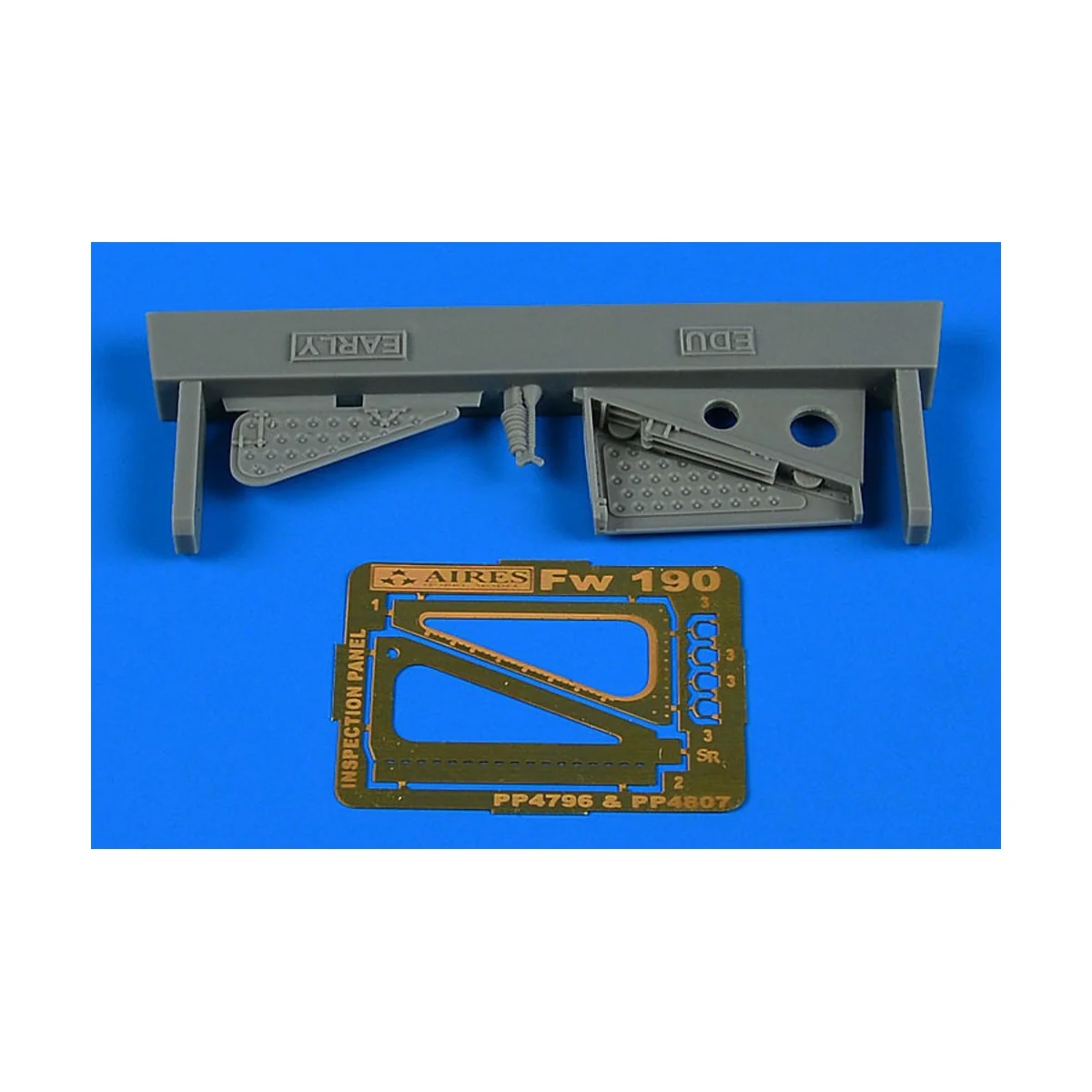 Fw 190 inspection panel - early v. EDUARD, 1/48 - Aires 4796 Fw 190 inspection panel - early v. EDUARD, 1/48 - Aires 4796
