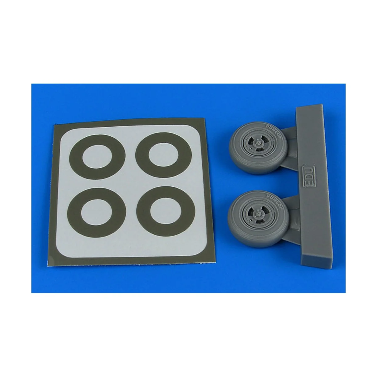 Spitfire Mk.IX wheels (3-spoke) & paint masks f. EDUARD, 1/48 - Air... Spitfire Mk.IX wheels (3-spoke) & paint masks f. EDUARD, 1/48 - Air...