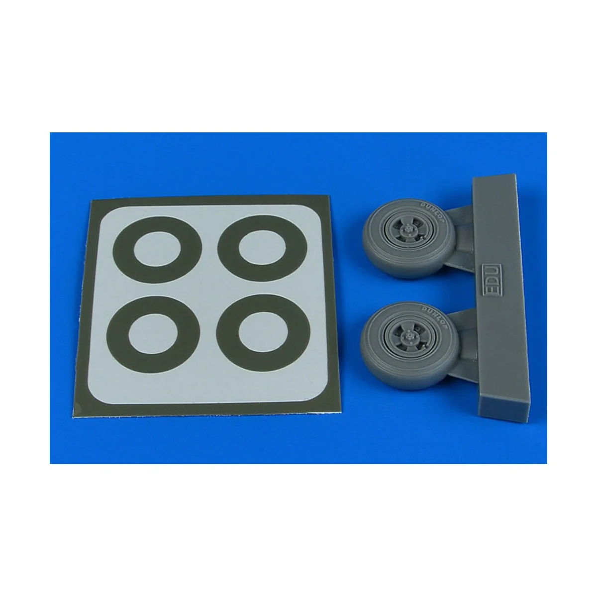 Spitfire Mk.IX wheels (4-spoke) & paint masks for Eduard - Aires 4801