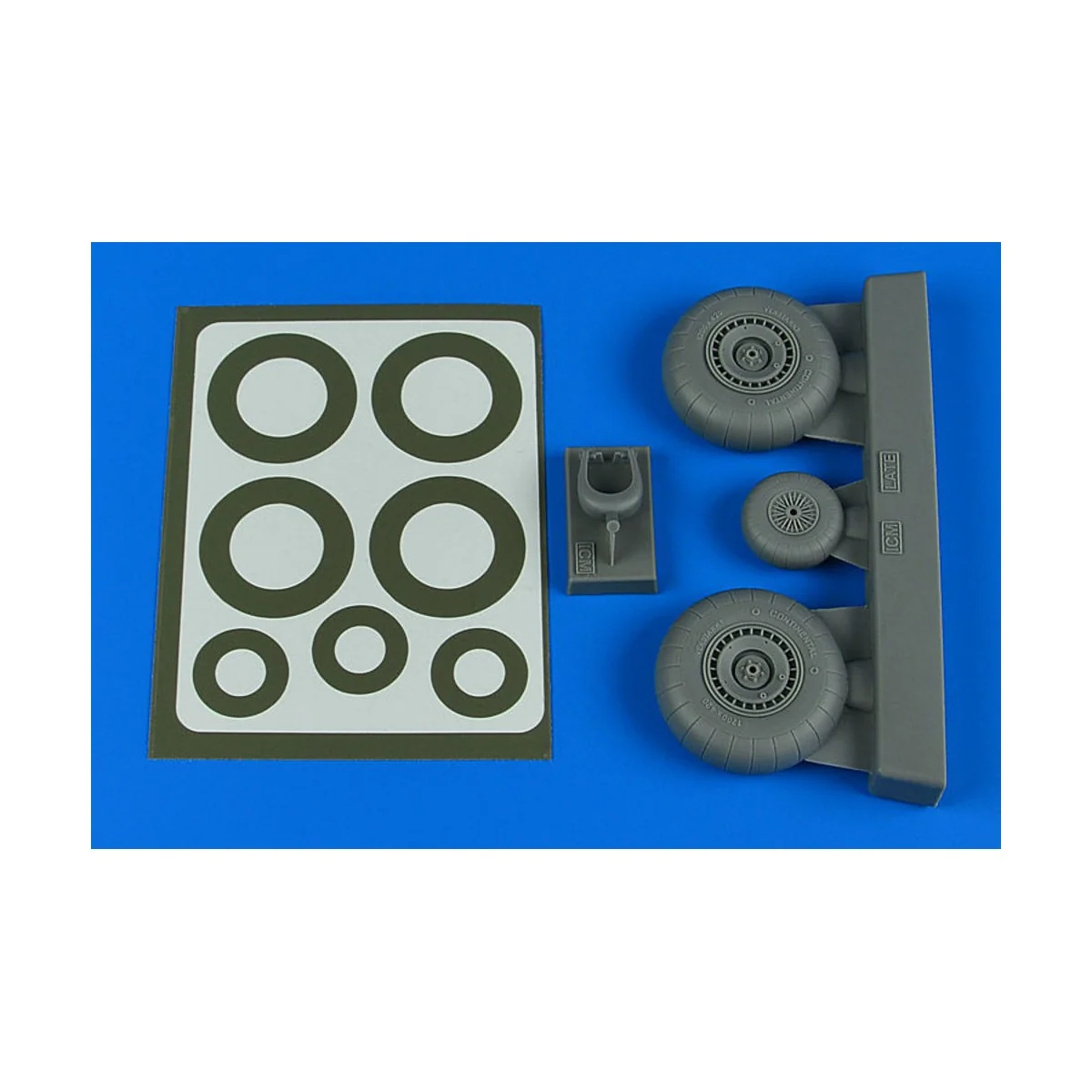 Do 217N wheels & paint masks - late A for ICM - Aires 4804