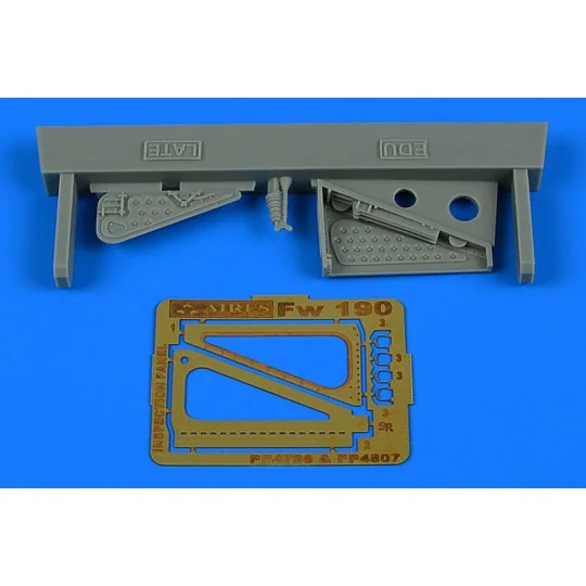 Fw 190 inspection panel - late for Eduard, 1/48 - Aires 4807