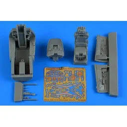 F-104G Starfighter cockpit set (M.B. GQ-7A ej. seat) for Kinetic - ...