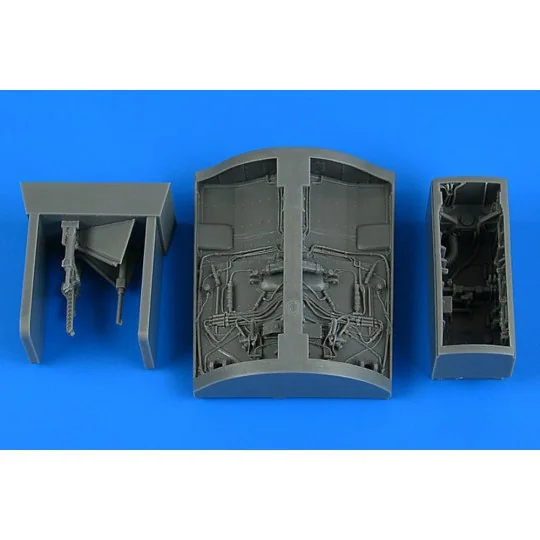 F-104 Starfighter wheel bay for Kinetic, 1/48 - Aires 4814 F-104 Starfighter wheel bay for Kinetic, 1/48 - Aires 4814