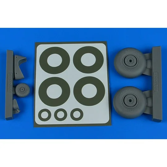 Do 215 wheels & paint masks for ICM - Aires 4816