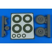 Do 215 wheels & paint masks for ICM - Aires 4816