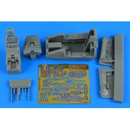 F-104J Starfighter cockpit set for Kinetic, 1/48 - Aires 4817