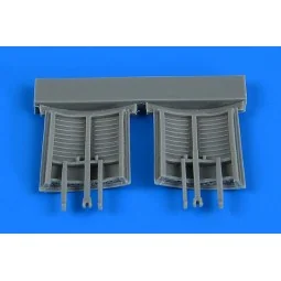 F-104 Starfighter air brakes for Kinetic, 1/48 - Aires 4818