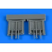 F-104 Starfighter air brakes for Kinetic, 1/48 - Aires 4818 F-104 Starfighter air brakes for Kinetic, 1/48 - Aires 4818