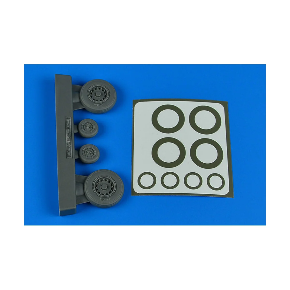 E-2 Hawkeye/C-2 Greyhound wheels paint masks for Kinetic - Aires 4829