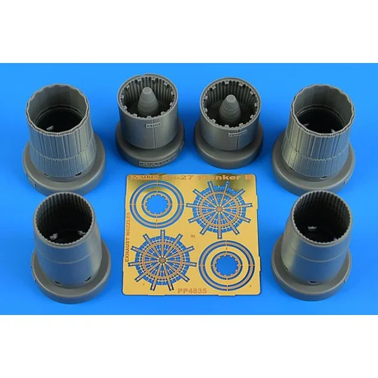Su-27 Flanker B exhaust nozzles for KITTY HAWK, 1/48 - Aires 4835 Su-27 Flanker B exhaust nozzles for KITTY HAWK, 1/48 - Aires 4835